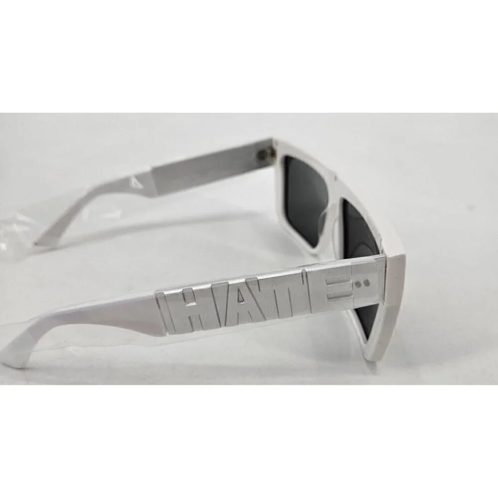 New Vintage Frames Company Corey Shapiro Love/Hate Sunglasses White/Silver